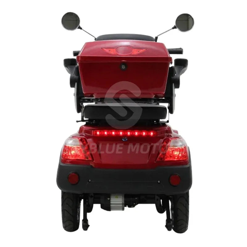 Low Price Durle Electric Motorcycle 4-Wheel Mobility Scooter for the Elder 1000W 60V30Ah