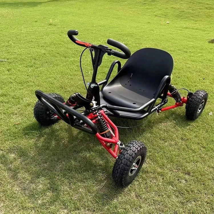 Adult Off-road Kart 90CC/212CC Gas Power Two-stroke 6inch 10inch Tire Four-wheel High-Speed 35-60km/h Mountain Go Karts