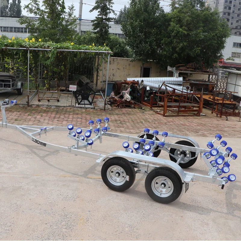 Large Boat Trailer Heavy Duty Marine Transport Shoreline Hauler