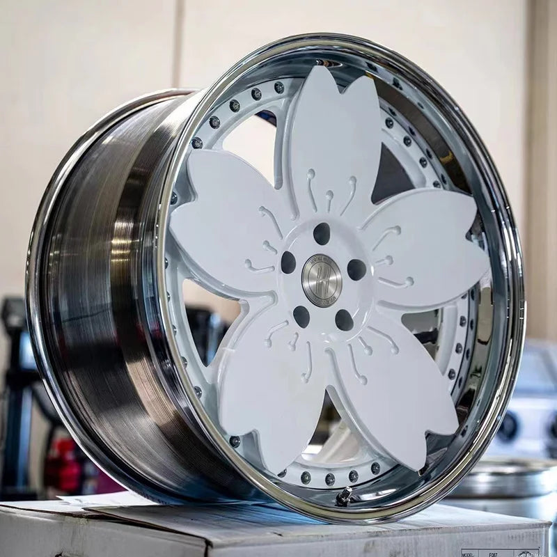 New custom car wheels, 19, 20, 21, 22 inches, 5x112, 5x120 deep groove concave forged rims (4 pieces)