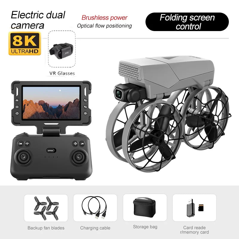 G63 Drone 4K Professional HD Cameras With Screen Remote Control GPS Aerial Photography Aircraft FPV Quadcopter RC helicoter Toys