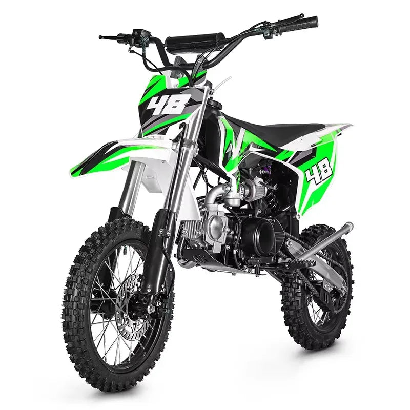 125cc Two-Wheel Dirt Bike Adult Off-Road Motorcycle Four Stroke Cross