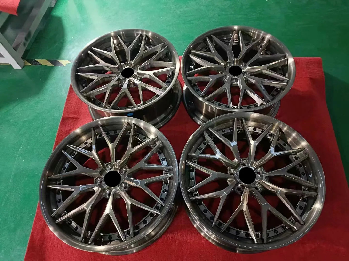 Customized Passenger Car 19X8.5 20*10.5 19 20 21 Inch Polish Wheel Rim Aluminum Alloy Forged Rim for .