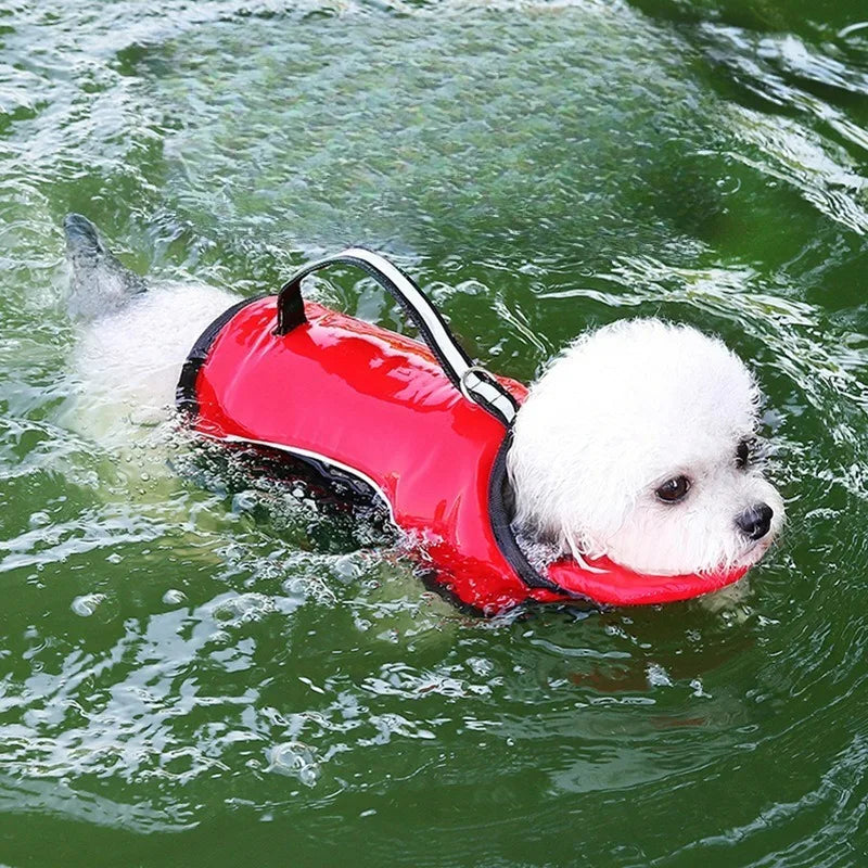 Dogs Swimsuit Summer Pet Clothes Water Play Dog Life Jacket for Small Medium Dogs Teddy Pet Life Vest