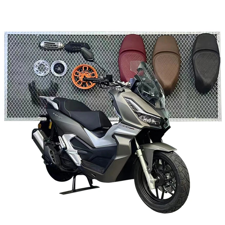 Adult China 150cc Motorcycles Gasoline 4_stroke Water Cooled 150cc Gas Powered Moped Scooters
