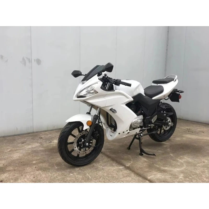 Hot Selling White Color 50cc Sport Motorcycle Adult High Quality Urban Commuting Factory Direct