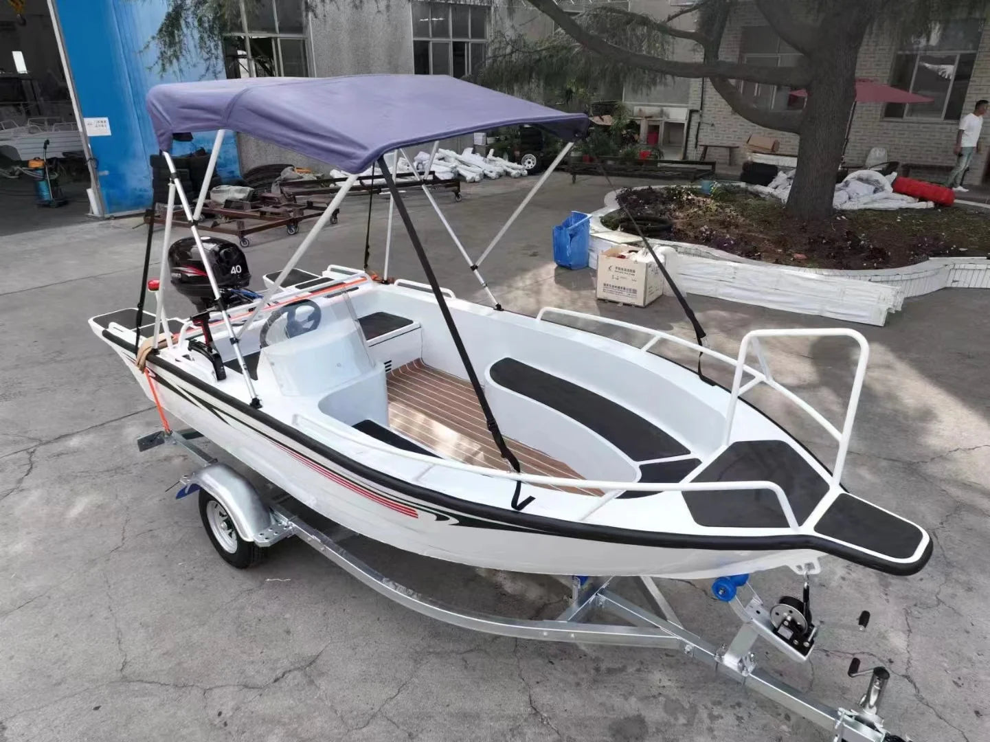 Flat Aluminum Sea Boat Alloy Boat Speed Boat for Fishing