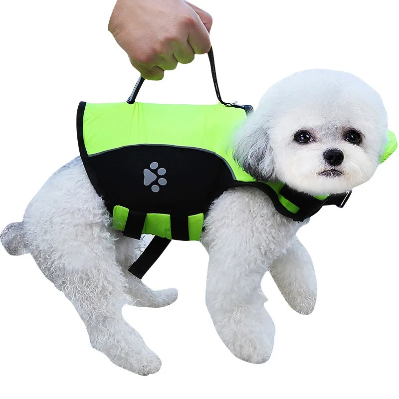 Dogs Swimsuit Summer Pet Clothes Water Play Dog Life Jacket for Small Medium Dogs Teddy Pet Life Vest