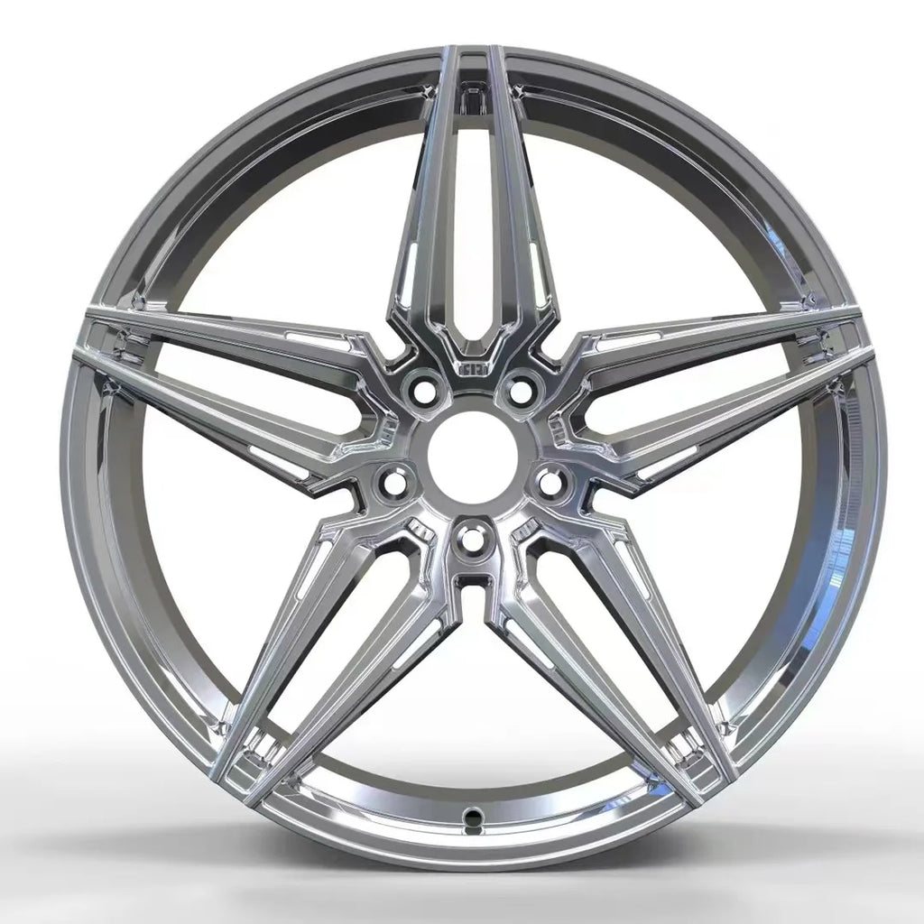 Customized Passenger Car 19X8.5 20*10.5 19 20 21 Inch Polish Wheel Rim Aluminum Alloy Forged Rim for .