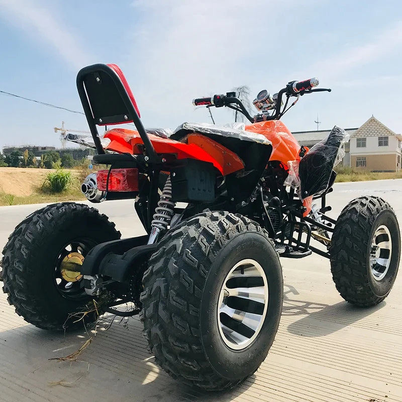 Winter Sport Quad Bikes Automatic Chain Drive Adults 4 Wheeler Atv Bike Adult Atv Off Road Motorcycle Snowmobile with Helmets