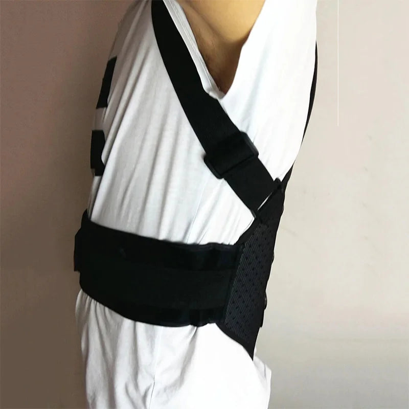 Motorcycle Armor Body Chest Back Spine Vest Protector Anti-Fall Vest Protective Gear, EVA Cushion for Skiing Riding Skating