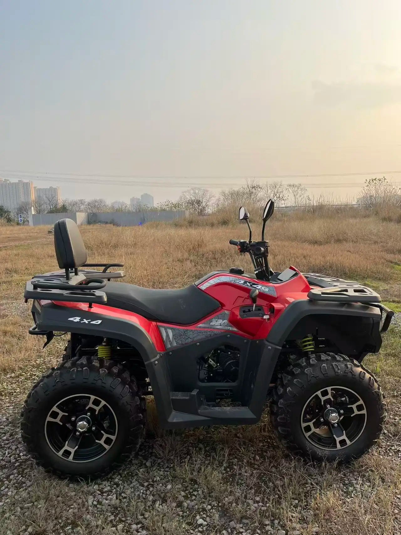 ForJIALING 300cc 4 Stroke Automatic Sport Utility ATV For Adults All-Terrain Quad Bike Outdoor Adventure Hunting Farm Trail Ridi