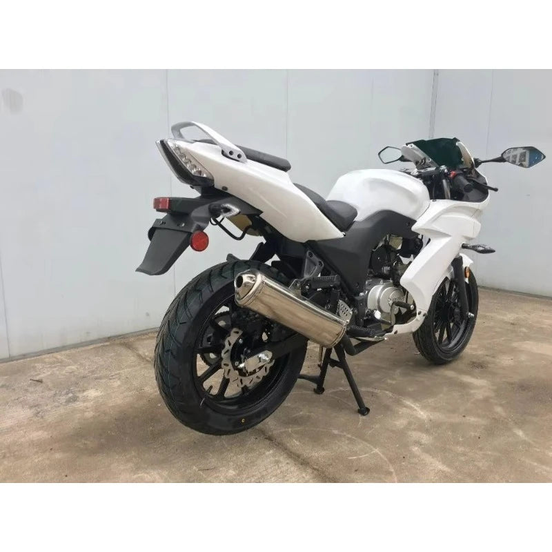 Hot Selling White Color 50cc Sport Motorcycle Adult High Quality Urban Commuting Factory Direct