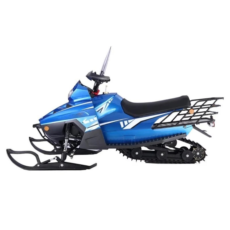200cc China Snowmobile at 125 Snow Mobile Snow Motorcycle  4 Stroke Electric Start + Pull Start