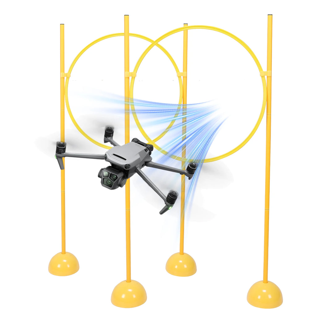 Drone Obstacle Course Kit Easy To Build Drone Race Track Obstacle Kit Drone Racing Obstacle Course for Beginners Adults