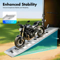 2pcs Aluminum Trailer Ramps, 6800lbs 72" x 15" Heavy-Duty Anti-Slip Truck Car Auto Trailer Ramps Universal Loading Ramp