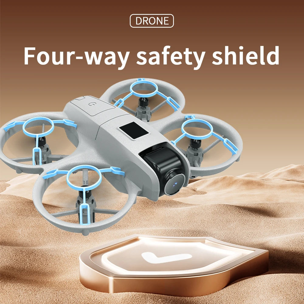 4DRC V2 Mini Drone WIFI RC Quadcopter 180° Adjustable Camera Camera Helicopter for Beginners Child Toy Gift optical flow hover