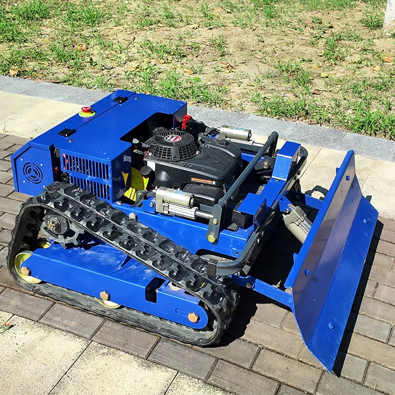 Customized CE EPA Marked Remote Control Lawn Mower - Industrial Grade High Horsepower Device with Snow Plow Factory Direct