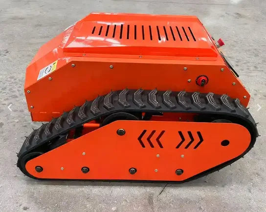 Electric Remote Control Lawn Mower  Crawler Electric Lawn Mower for Grass Cutting Farm Lawn Weeding