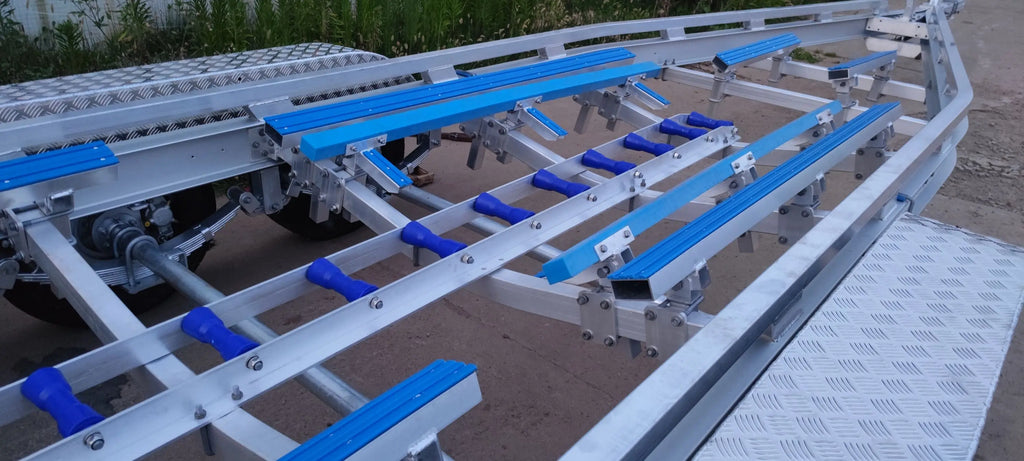 10.6m Poly Bunks Aluminum 5 Ton Heavy Duty Boat Trailer