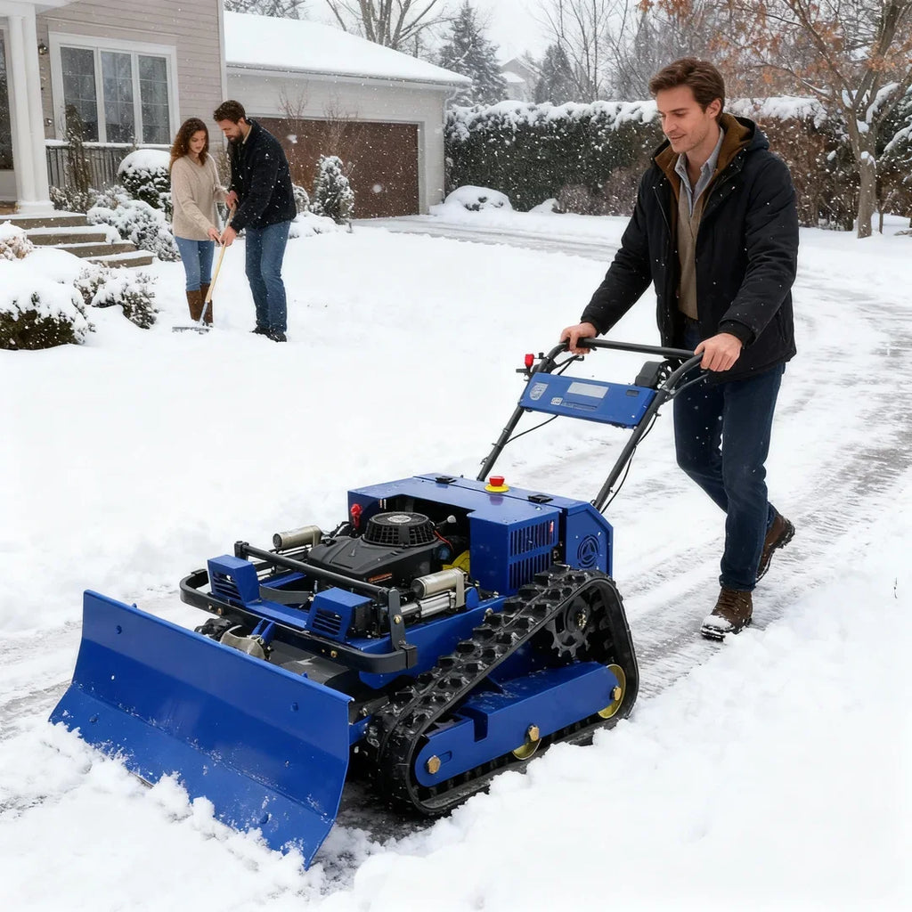 Customized CE EPA Certified Remote Control Lawn Mower - Factory Direct Industrial Grade High Horsepower Unit with Snow Plow