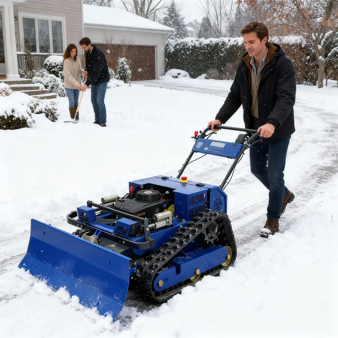 Customized CE EPA Certified Remote Control Lawn Mower - Factory Direct Industrial Grade High Horsepower Unit with Snow Plow