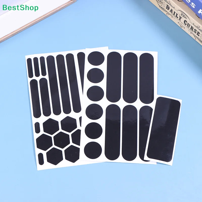 ✍Reflective Helmet Stickers 1sheet- Multi-Shape Safety Reflective Decals for Helmets, Bikes & Outdoor Gear