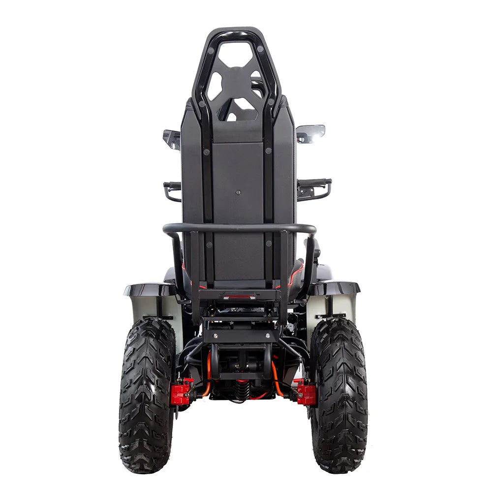 Klein 4 Wheel Driving Electric Scooter ATV Vehicle Off Road All-terrain 6000w 60v 50Ah 4 Wheeler Atv For Adults With 2 Seats