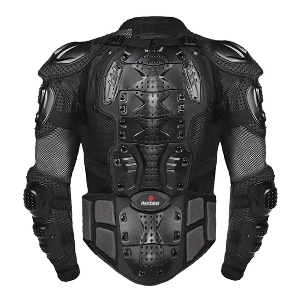 HEROBIKER Motorcycle Jacket Men Body Armor Motorcycle Armor Moto Motocross Racing Jacket Riding Motorbike Moto Protection  S-5XL