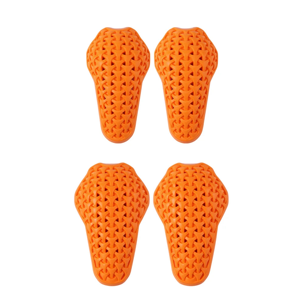 WOSAWE Motorcycle Jacket Lining Protectors Pad Shoulders Elbow Back Armor Gear for Motocross Racing Skiing Skating Bike Cycling