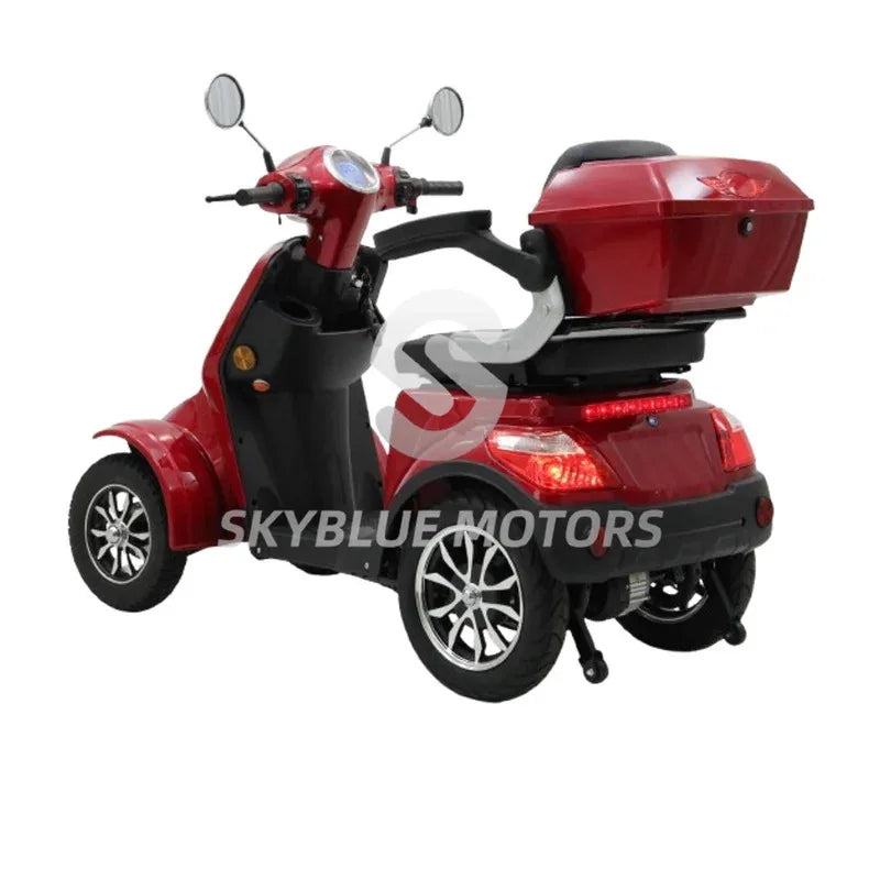 Low Price Durle Electric Motorcycle 4-Wheel Mobility Scooter for the Elder 1000W 60V30Ah