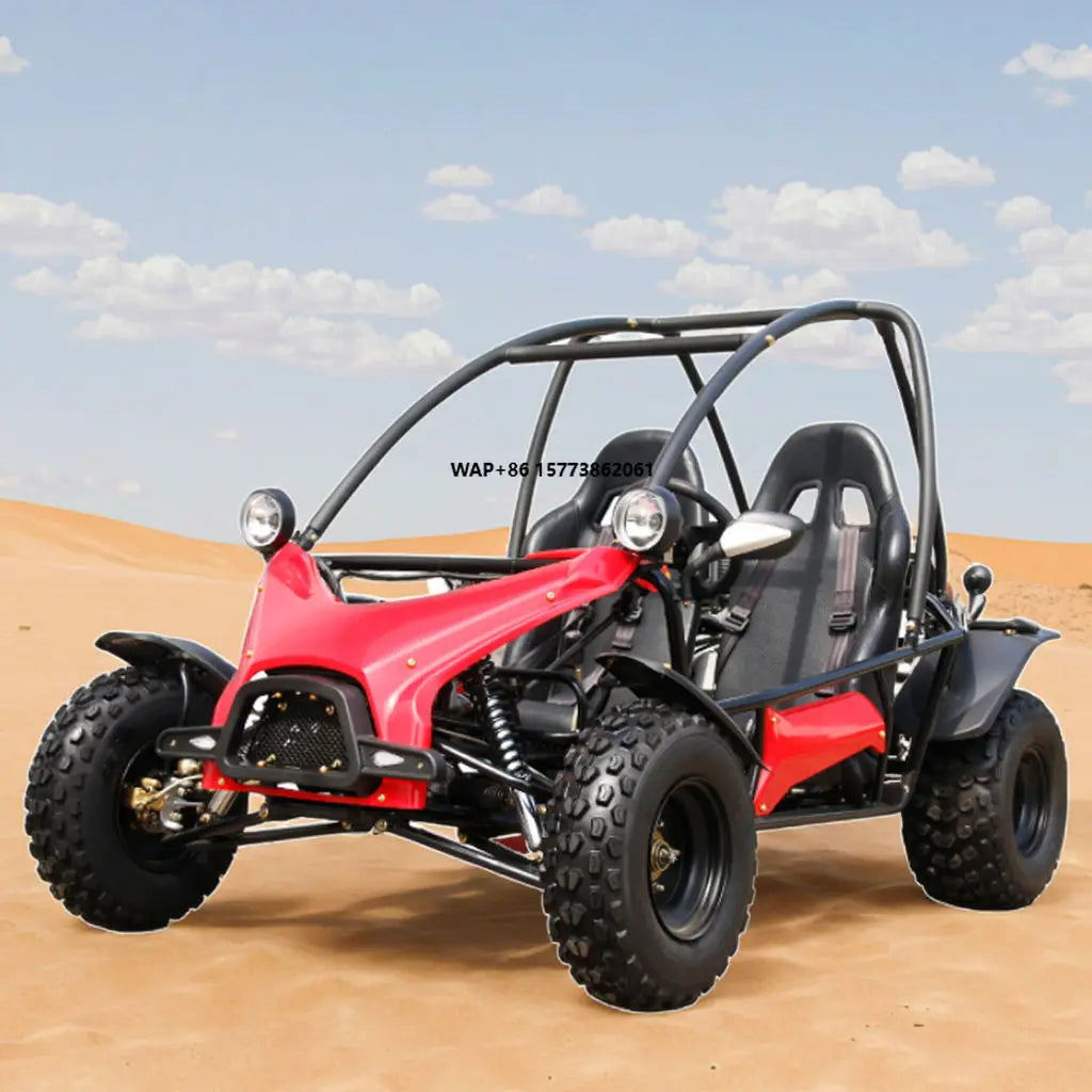 150CC 200CC Professional Off-Road Dune Buggy Electric Gas Pedal Go Karts 4-Wheel Kart with Chain Drive for Outdoor Use