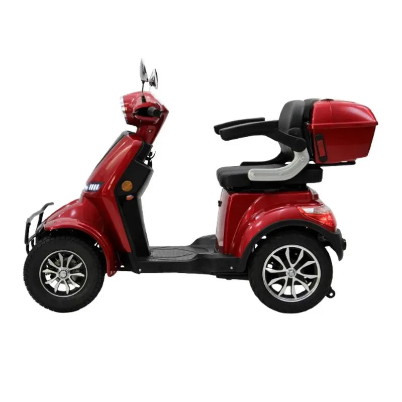 Low Price Durle Electric Motorcycle 4-Wheel Mobility Scooter for the Elder 1000W 60V30Ah