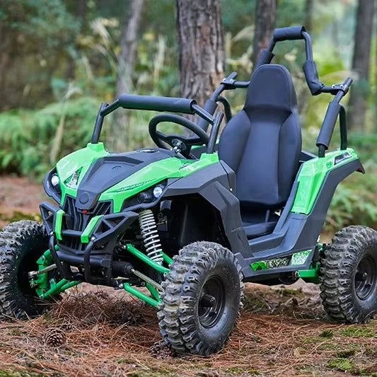Electric Big Vehicle Kids Children 1200w 48v UTV Cross Go Kart Snow dune Buggy