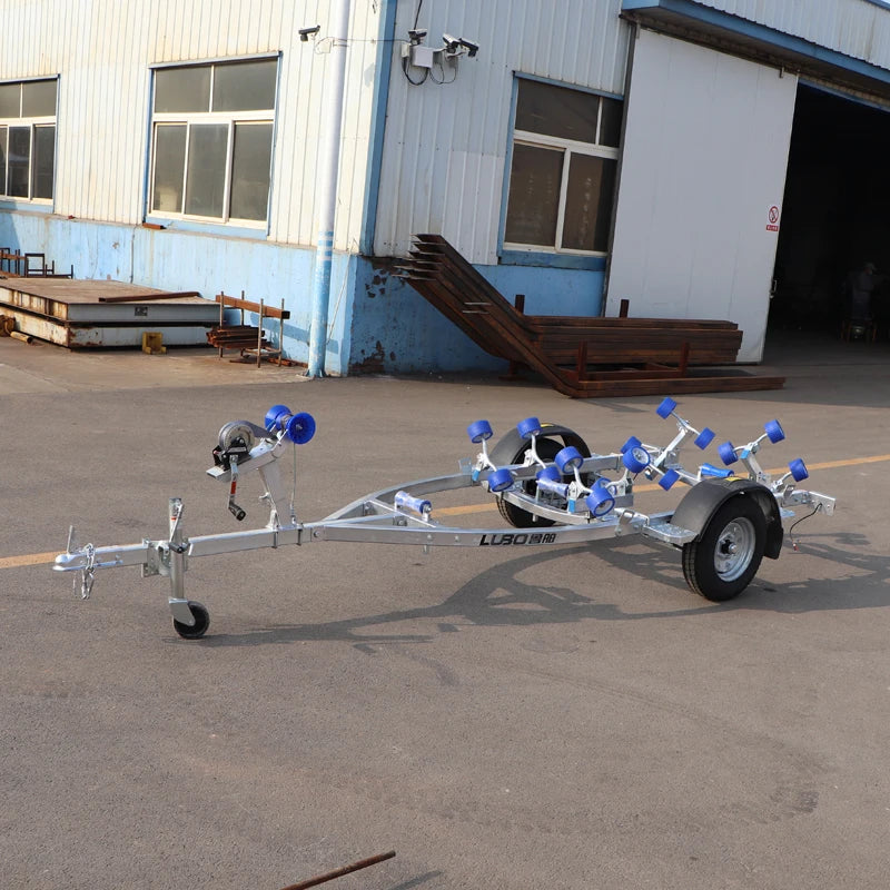 4.05m Inflatable Boat Trailer for 4.2m RIB Boat Heavy Duty Marine Trailer
