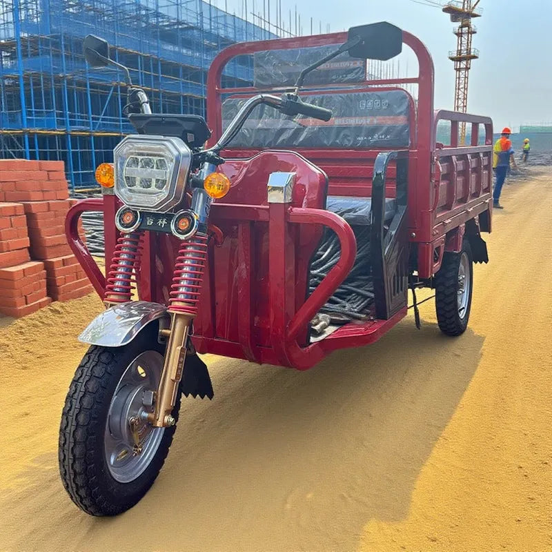 Electric motorcycle 3-wheel electric tricycle adult bicycle