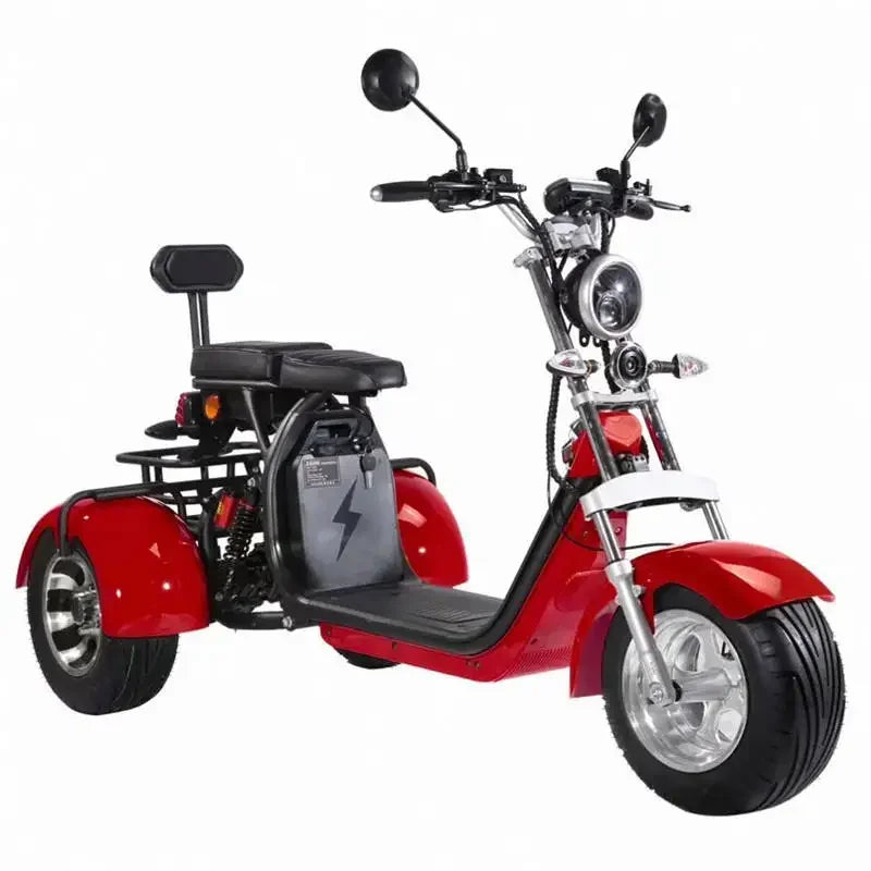 JCX EHoodax Motorcycle Electric 1500 Watts 3000 Watts High Power 45 Km/h Fast Long-range Adult Tricycle 3-wheel Electric