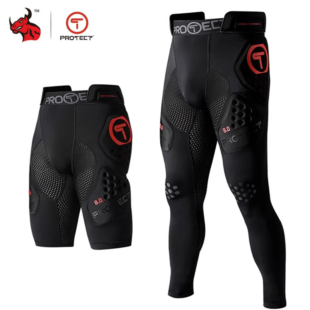 Breathable Motorcycle Riding Pants with Knee Hip Armor Lightweight Protective Gear For Motocross Street Riding CE Certified