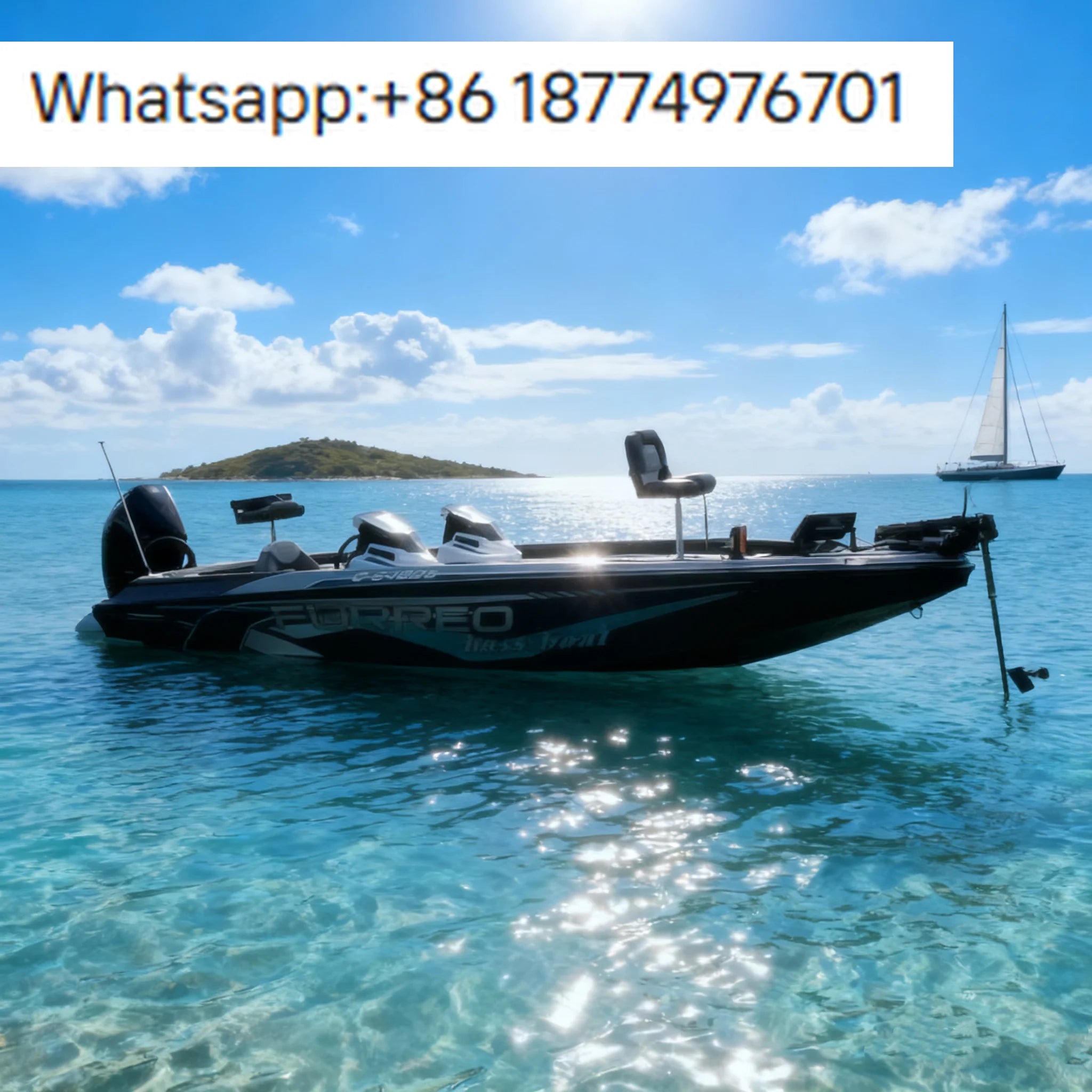 14ft Aluminum Bass Lure Fishing Boat for Sale Boat Fishing Boats with Motor and Trailer