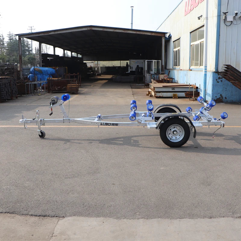 4.45m Heavy Duty Tow Boat Trailer Marine Watercraft Tow Trailer