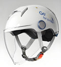 E-Bike Motorcycle Half Helmet | ABS EPS Shell, Anti-Wind Visor, Safety Certified | Winter Ear Pads (Optional - Separate Purchase