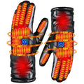 Winter Gloves Rechargeable Heating Gloves Outdoor Riding Skiing Motorcycling Gloves Thermal Touchscreen Gloves  Battery Powered