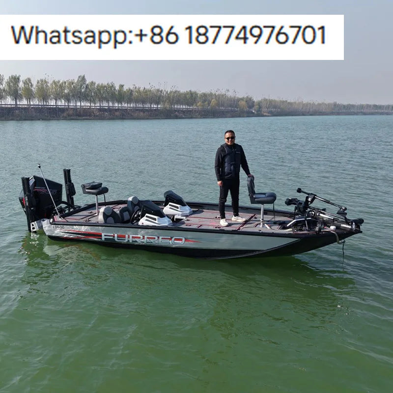 2025 Best Welded Aluminum Fresh Water Fishing Bass Boat for Sale