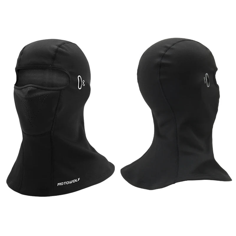Winter Neck Warmer Thermal Motorcycle Balaclava Moto Mask Waterproof Ski Masks Windproof Elastic Fleece Face Shield