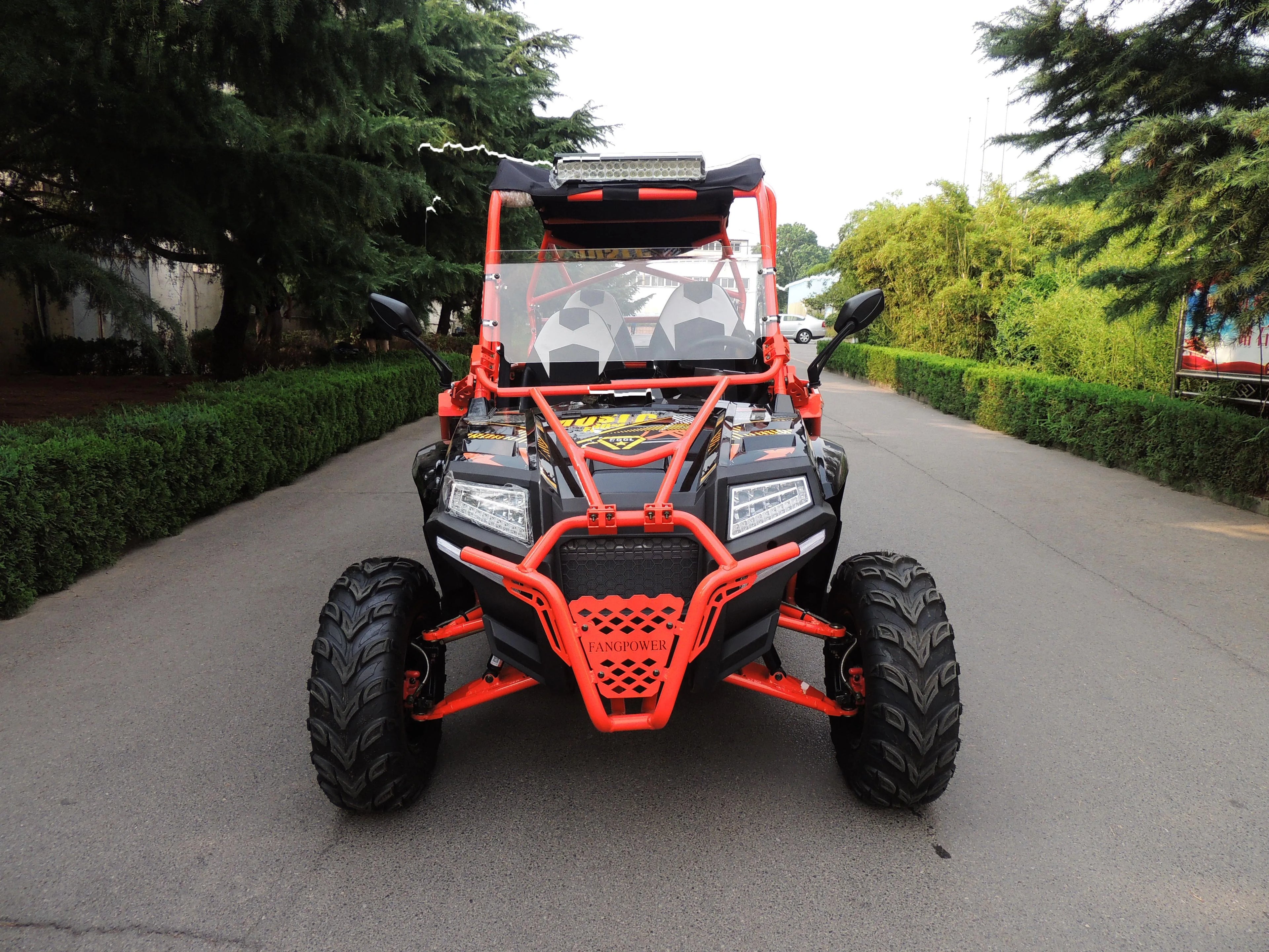 Fangpower Go Carts Gas Powered Adults Side By Side 400cc 4x2 4x4 4 Seater Quad Bike Dune Buggy Utv