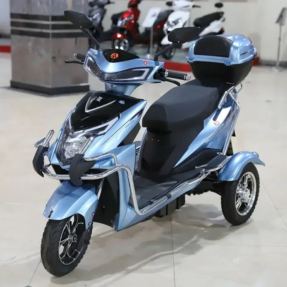 Power stable output 3-wheel electric motorcycle manned electric motorcycle adult factory direct sales Hot sales