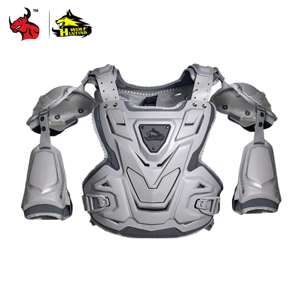 Adult Motorcycle Armor Motocross Racing Protection Armor Jacket Dirt Bike Back Chest Shoulder Protector Motorcycle Equipment