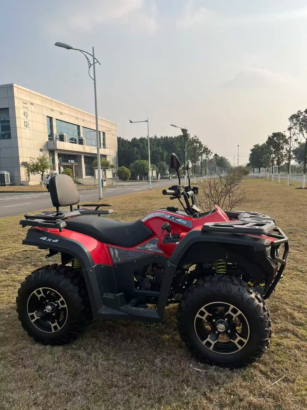 ForJIALING 300cc 4 Stroke Automatic Sport Utility ATV For Adults All-Terrain Quad Bike Outdoor Adventure Hunting Farm Trail Ridi