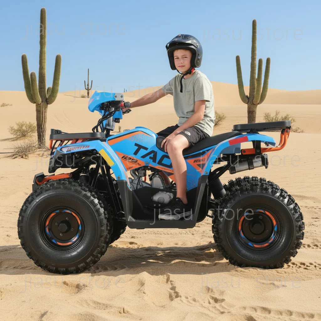 2026 Tao Motor 125cc Quad Bike Four‑Wheeler ATV Automatic Electric Start 4‑Stroke Gas Engine Chain Drive Off‑Road Vehicle EPA CE