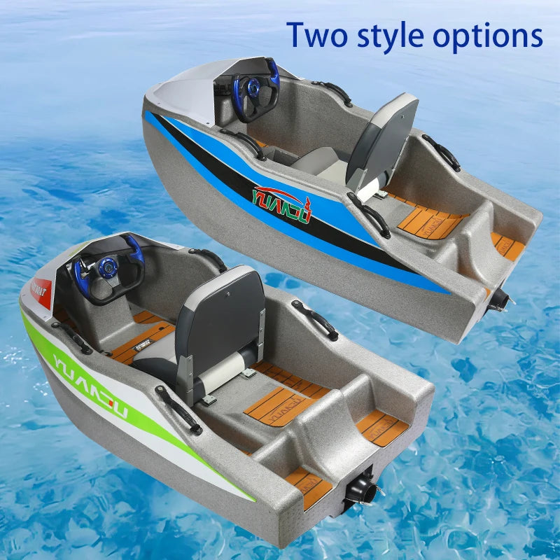 High-Speed Mini Electric Jet Ski Boat with Lithium Battery Water Entertainment Surfboard & Karting Boat Factory Direct Sale